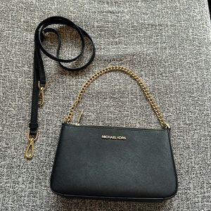 Michael Kors never been worn leather crossbody bag